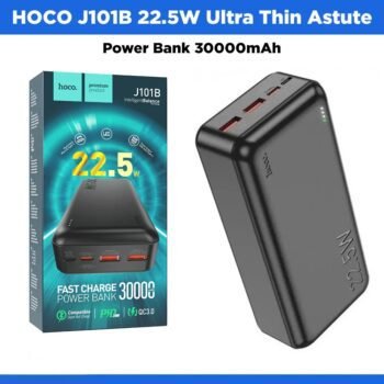 HOCO J101B 22.5W Ultra Thin Astute Power Bank 30000mAh