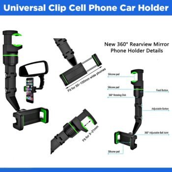 Universal Clip Cell Phone Car Holder