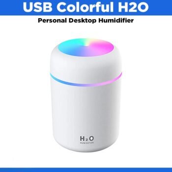 USB Colorful H2O Personal Desktop Humidifier