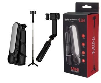 Handheld Gimbal Stabilizer Selfie Stick Tripod L09