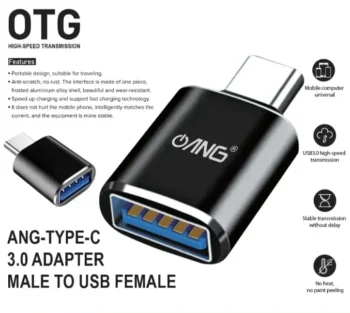 ANG ADAPTOR OTG- USB TO USB-C ADAPTOR