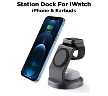 ANG ADAPTOR W12- 3 IN 1 15W WIRELESS FAST CHARGER