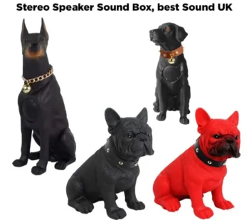 Bull Dog Wireless Bluetooth Portable Speaker large Full Body Stereo Speaker Sound Box, best Sound UK