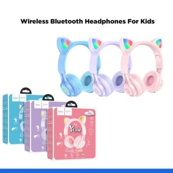 HOCO "W39 Cat Ear" Wireless Bluetooth Headphones For Kids