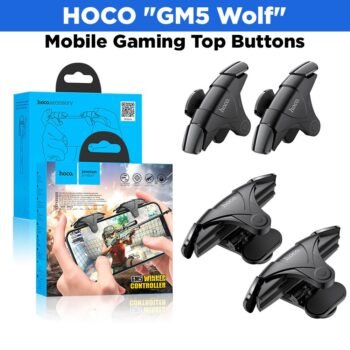 HOCO "GM5 Wolf" Mobile Gaming Top Buttons – Black