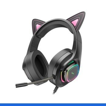 HOCO W107 Cute Cat Gaming Wired Headphone