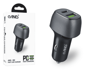 ANG 502 Single PD 30W + QC3.0 Fast Car Charger