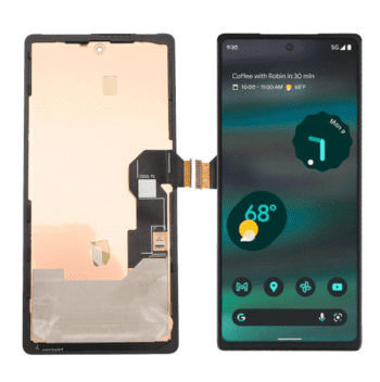 OLED LCD Screen Display Touch and Digitizer Assembly For Google Pixel 6A (G1AZG) – With Frame