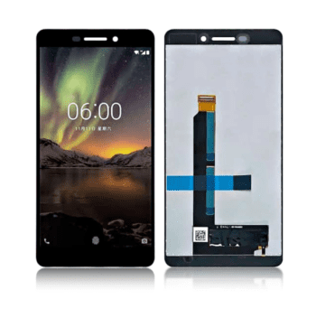Replacement LCD Screen Display and Touch for Nokia 6.1 Black – No Frame