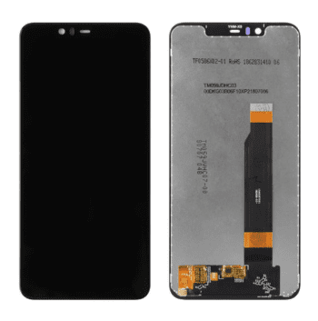 Replacement LCD Screen Display and Touch for Nokia X5 Black – No Frame