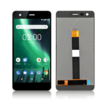 Replacement LCD Screen Display and Touch for Nokia 2 Black – No Frame