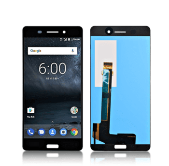 Replacement LCD Screen Display and Touch for Nokia 6 Black – No Frame
