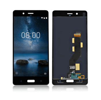 Replacement LCD Screen Display and Touch for Nokia 8 Black – No Frame