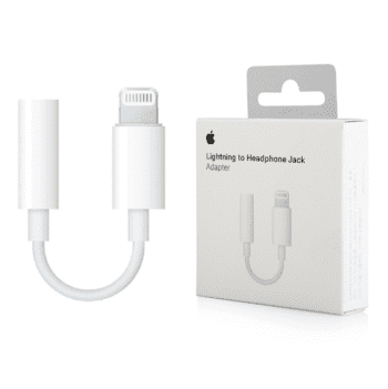 Genuine Apple Lightning To 3.5mm Adaptor Retail Pack (A1749)