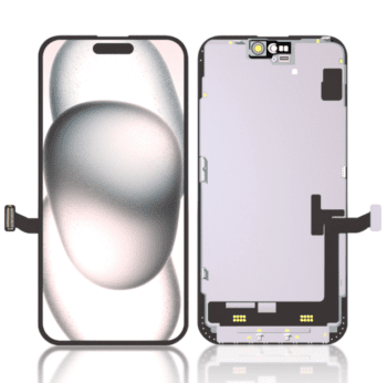 Soft OLED Apple iPhone 15 Plus LCD Module Display and Touch Screen Digitizer Assembly-Black