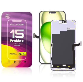 HL HD+ Incell Apple iPhone 15 Pro Max LCD Module Display and Touch Screen Digitizer Assembly-Black