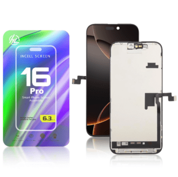 HL HD+ Incell Apple iPhone 16 Pro LCD Module Display and Touch Screen Digitizer Assembly-Black