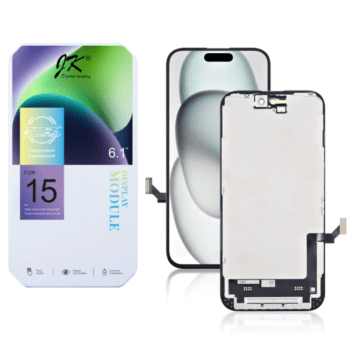 JK FHD Incell Apple iPhone 15 LCD Module Display and Touch Screen Digitizer Assembly-Black