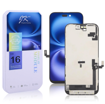 JK FHD Incell Apple iPhone 16 LCD Module Display and Touch Screen Digitizer Assembly-Black