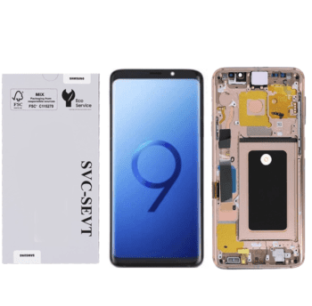 Genuine LCD Screen For Samsung Galaxy S9 Plus (G965) With Frame and Touchpad – Sunrise Gold (GH97-21691E)