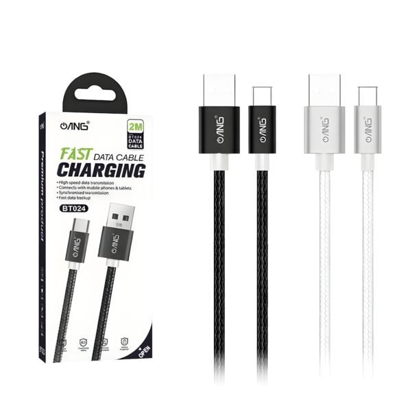 USB-C braided charging cable